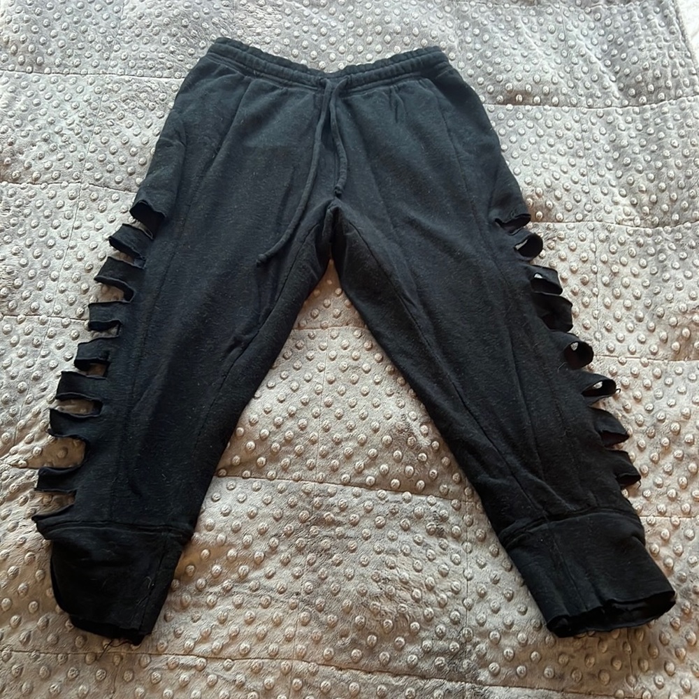 Black sweatpants